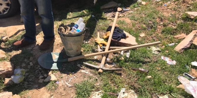 Akşehir’de Kaçak Kazı Yapan 4 Kişi Yakalandı