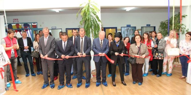 Özel Öğrencilerin Sergisi Büyüledi