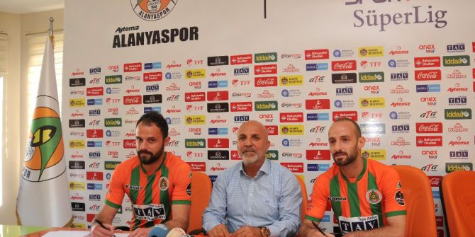 Aytemiz Alanyaspor, Haydar Ve Efecan Sözleşmelerini 2 Yıl Uzattı