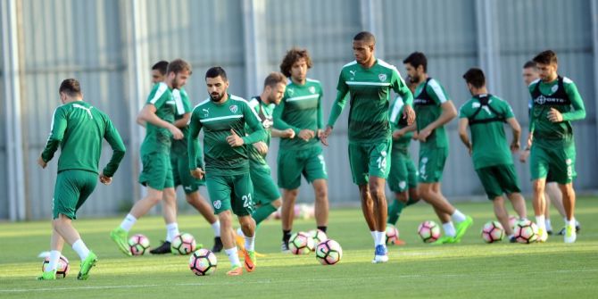 Bursaspor’da Batalla Ve Faty Takımla Çalıştı