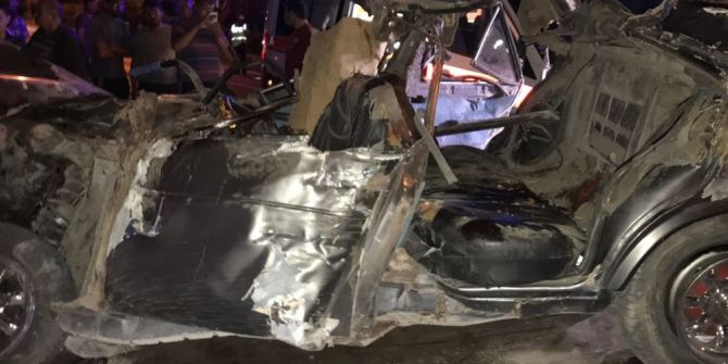 Hatay’da Trafik Kazası: 1 Ölü, 2 Yaralı