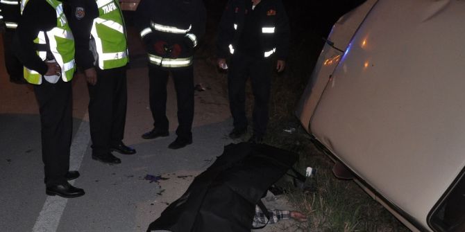 İnegöl’de Feci Kaza; 1 Ölü 1 Yaralı