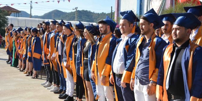 Ortaca Meslek Yüksekokulunda Mezuniyet Töreni Düzenlendi