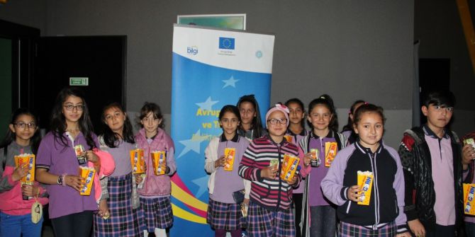 Avrupa Günü Çocuk Film Gösterimi Etkinliği Gerçekleştirildi