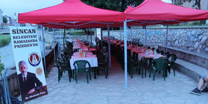 Sincan Belediyesi’nden Balkanlara İftar Köprüsü