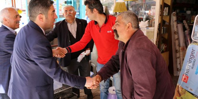 Chp’den Hekimhan’a Teşekkür Ziyareti