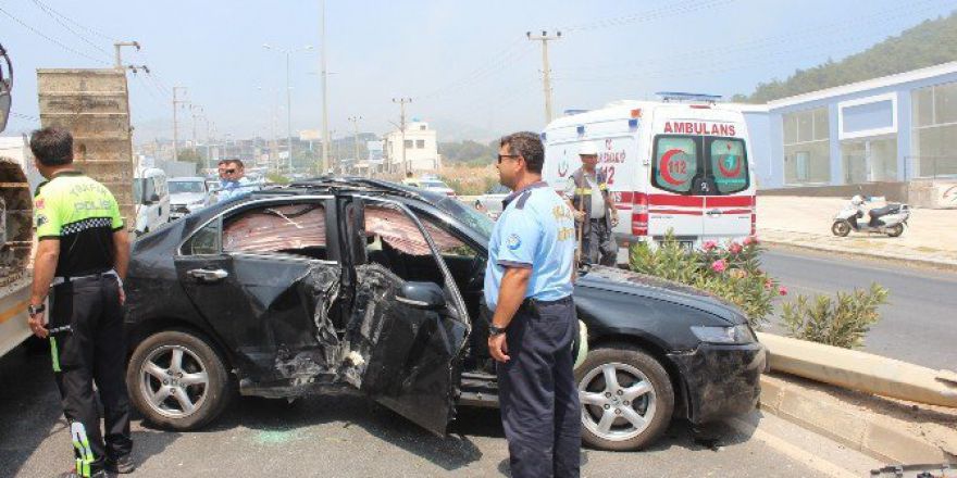 Bodrum’da Trafik Kazası: 2 Yaralı