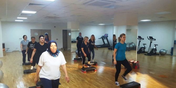 Fitness Salonlarından 20 Binden Fazla Kadın Yararlandı