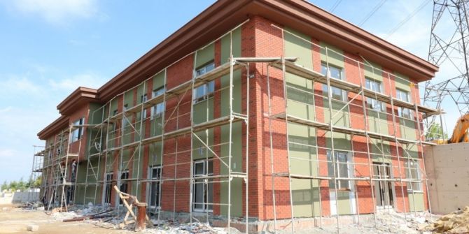 Cenaze Hizmetleri Binası Tamamlanıyor