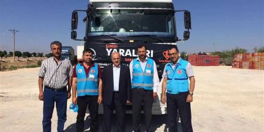 Yardımlar Kilis’e Ulaştı