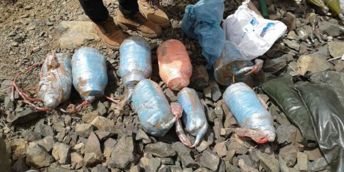 Şemdinli’de Çok Sayıda Mühimmat Ele Geçirildi