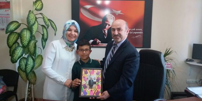 Müdür Cebeci’nin Konuğu Özel Öğrenciler