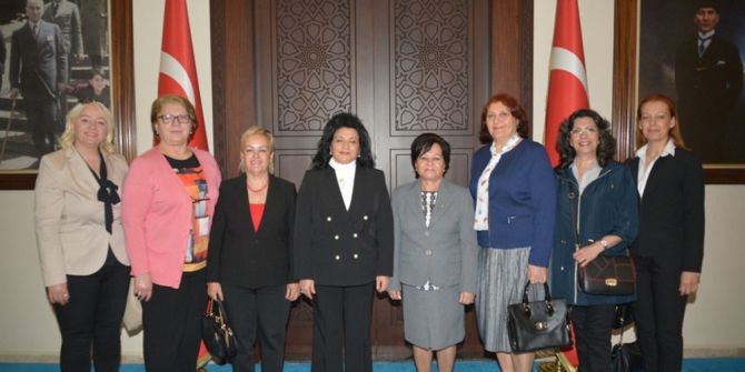 Anneler Derneği’nden Vali Civelek’e Ziyaret