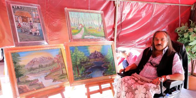 Yozgat’ta Engelliler El Emeklerini Sergilediler