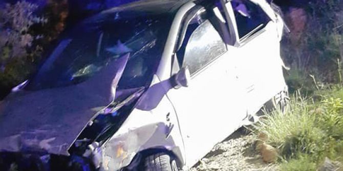 180 Metrelik Uçurumdan Yuvarlanan Otomobilden Sağ Çıktılar