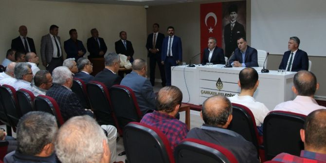 Çankayalı Taksicilerden Taşdelen’e Teşekkür Ziyareti