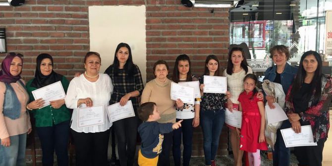 Pursaklarlı Kadınlar İngilizce Sertifikalarını Aldı