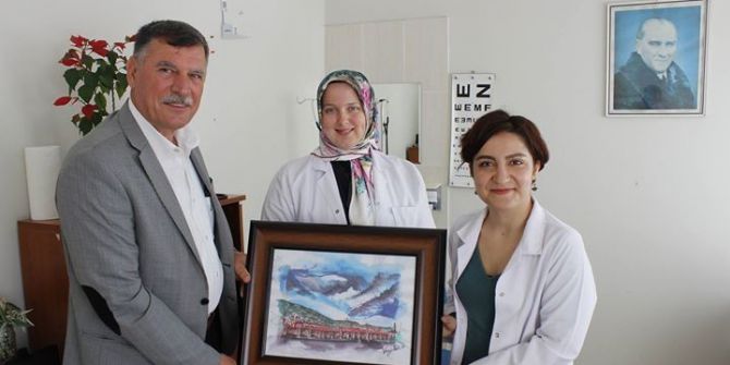 Başkan Duymuş’tan Sağlık Ocağı’na Ziyaret