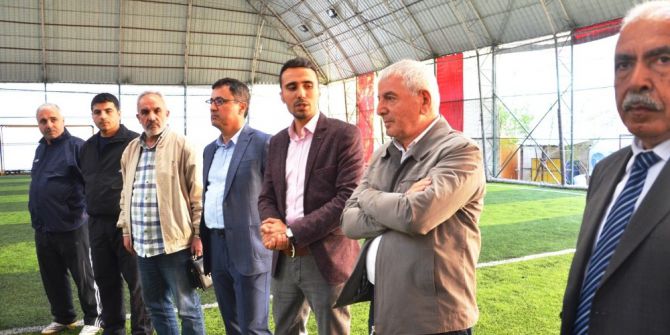 Birlik Ve Beraberlik Halı Saha Futbol Turnuvasının Açılışını Mumcu Yaptı