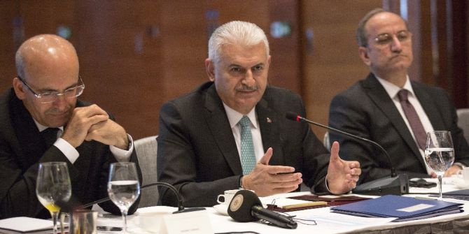Başbakan Yıldırım, İngiliz Basın Mensuplarıyla Buluştu