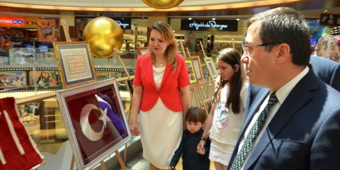 ‘Geçmişten Günümüze Geleneksel El Sanatları’ Sergisi Açıldı