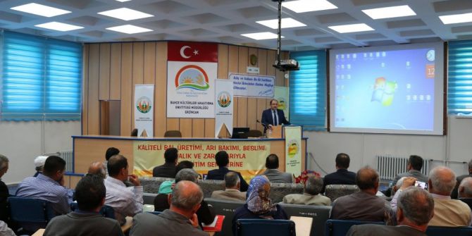 Erzincan’da Arıcılık Semineri Yapıldı