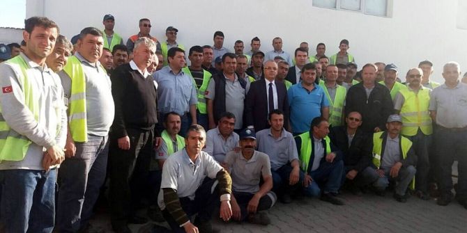 Başkan Kayda’dan Temizlik İşçilerine Sürpriz Ziyaret