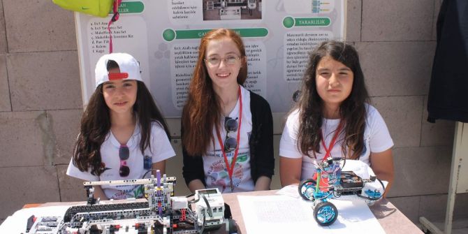 Çocukların Bilim Fuarında Yaptıkları Projeler Büyük İlgi Gördü