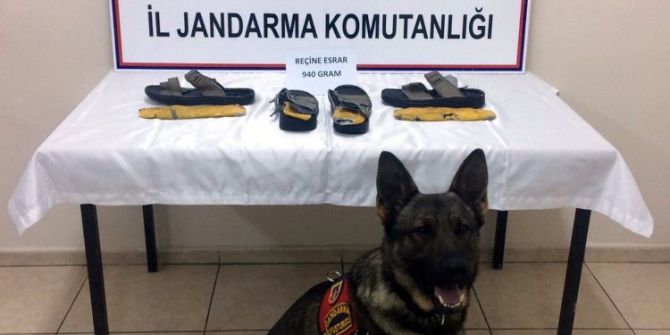 Kadın Terliğinde Esrar Ele Geçirildi