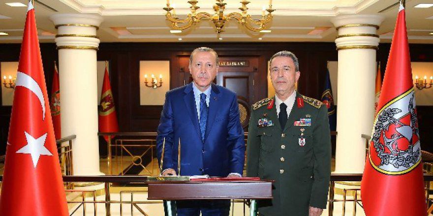 Cumhurbaşkanı Erdoğan Genelkurmay Başkanlığında