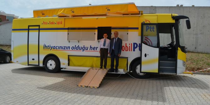 Mobil Ptt Aracı Bilecik Şeyh Edebali Üniversitesinde Hizmet Vermeye Başladı
