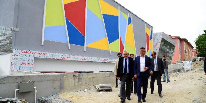 Efsane Koç Aydın Örs, Beylikdüzü’nde Adının Verileceği Salonu Gezdi