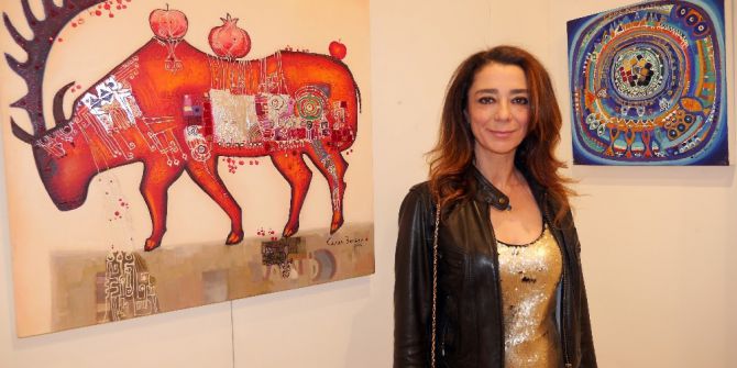Canan Berber Paris’te “Mistik Gelinler” Resim Sergisi Açtı