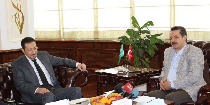 Bakan Çelik, Suudi Arabistan Büyükelçisi El-khereji’yi Kabul Etti