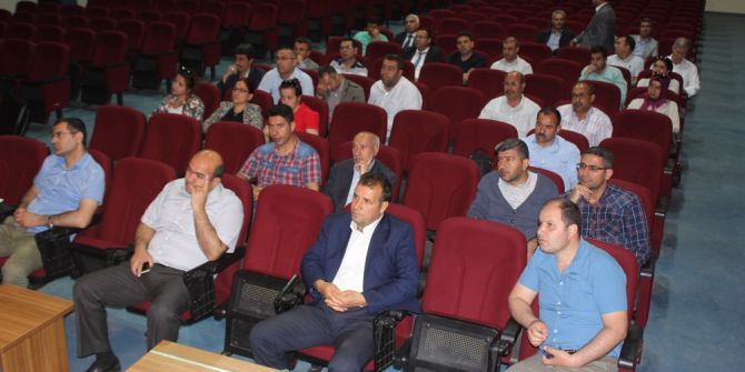 Siverek’te Okul Bazlı Bütçeleme Semineri