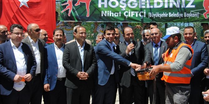 Bozova Kent Parkının Temeli Atıldı