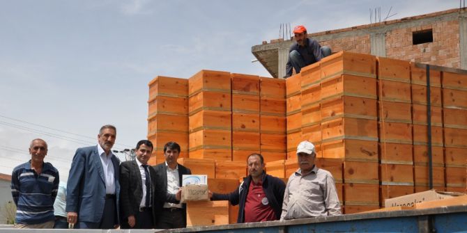 Sincik’te Bin 50 Adet Arılı Kovan Dağıtıldı