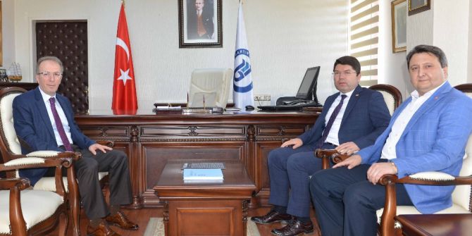 Bartın Milletvekili Tunç, Rektör Uzun’u Ziyaret Etti