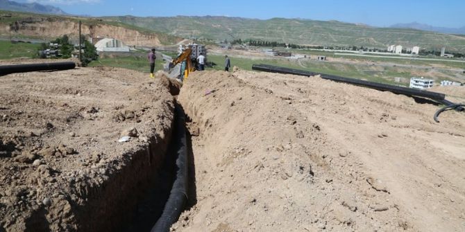 Cizre Belediyesi Su Sorununu Çözüyor