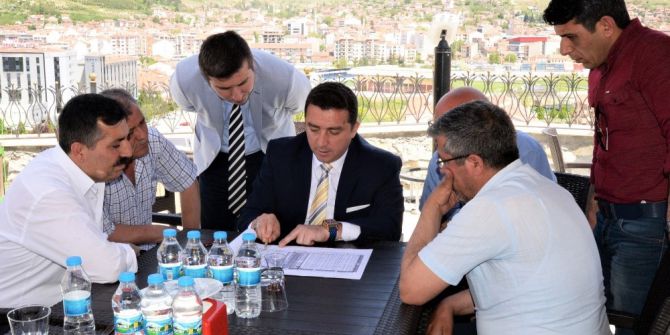 Başkan Bakıcı Tuhafiyeciler Derneği Yöneticileriyle İle Bir Araya Geldi