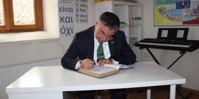 Milli Eğitim Bakanı Yılmaz’dan Gökçeada’da Rum İlkokuluna Ziyaret
