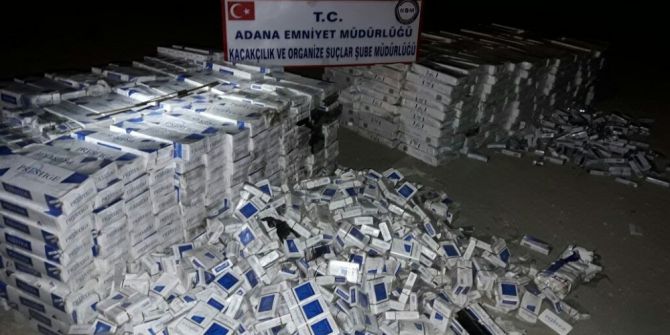 Tırlardan 108 Bin 400 Adet Kaçak Sigara Çıktı
