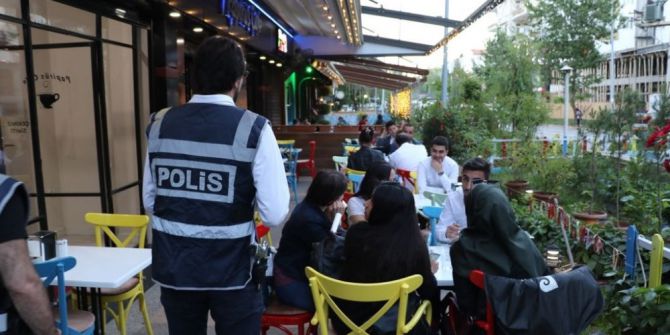 Diyarbakır’da Bin Güvenlik Görevlisi İle Asayiş Uygulaması