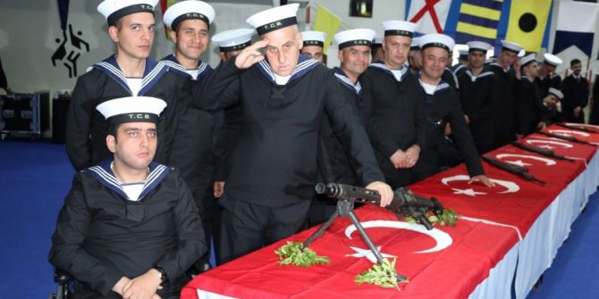 Engelliler Askerlik Yemini Edip Bahriyeli Oldu
