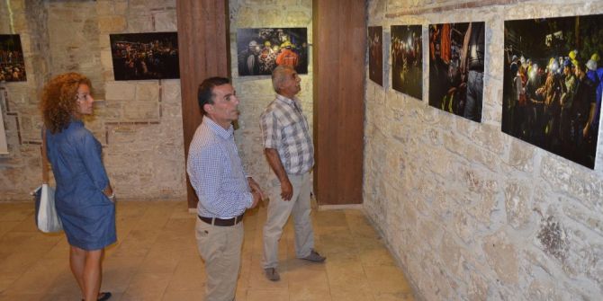 Kuşadası’nda ’Soma’ Fotoğraf Sergisi Açıldı