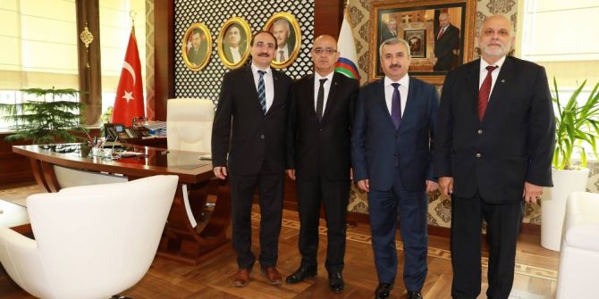 Başkan Baran’a Mhp İl Başkanı Ünlü’den Ziyaret