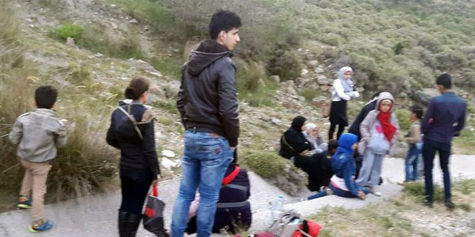 İzmir’de 20 Kaçak Göçmen Yakalandı