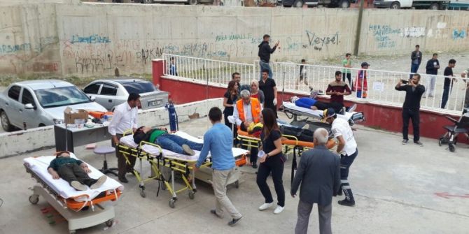 Baykan’da Afet Tatbikatı Düzenlendi