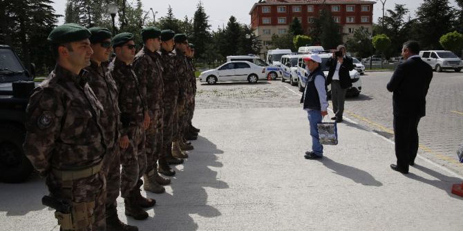 Engelli Miniklerden İl Emniyet Müdürlüğü’ne Ziyaret