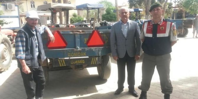 Alaşehir Ziraat Odasından Çiftçilere 100 Adet Reflektör